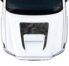 ANYStickerYouWant - Topographic Blackout Hood Vinyl Decal Fits Toyota Ta... - £77.08 GBP