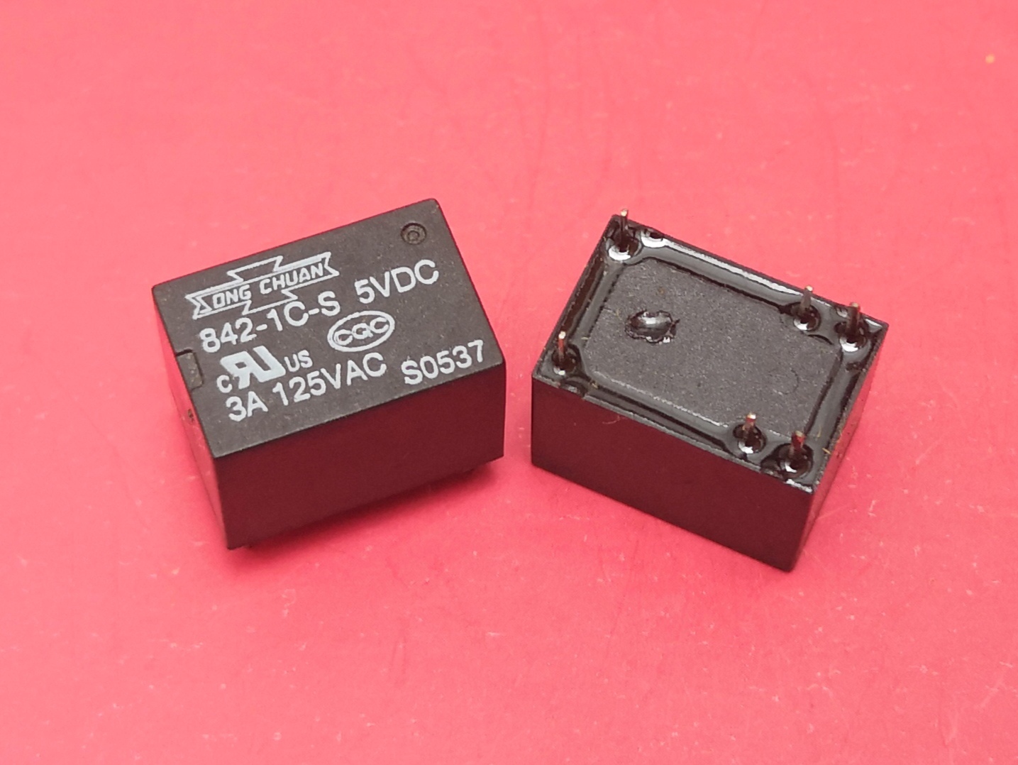 842-1C-S, 5VDC Relay, SONG CHUAN Brand New!!