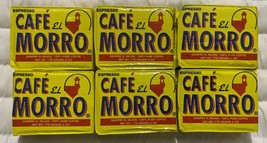 6 Cafe El Morro Puerto Rico Espresso Coffee Bricks 36oz Total Sealed Fas... - $19.98