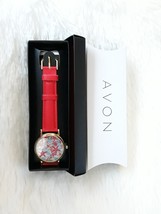 AVON &quot;SUMMERTIME WATCH&quot; (Quartz movement, Strap Band) MELON ~ NEW!!! - $19.53