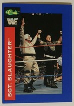 SGT Slaughter WWF Trading Card World Wrestling Federation 1991 #97 - £1.55 GBP