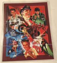 Elvis Presley Collectible Stamps Vintage Mongolia 1995 - £5.44 GBP
