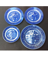 Vintage Assorted Blue Willow Pieces Maddock Steventon Made in England - £18.01 GBP