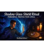 Shadow Glass Shield Ritual: Powerful Aura Protection Spell - $139.30