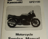 1995 Kawasaki GPZ1100 Moto Servizio Riparazione Shop Manuale OEM 99924-1... - $27.99