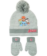 Justice League Toddlers&#39; Cold Weather Beanie and Mitten 2-Piece Set, Grey - $243.00 MXN