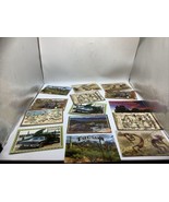 Mixed Lot Of 14 Vintage Arizona Postcards Unposted Old Tucson Train Western - £6.82 GBP