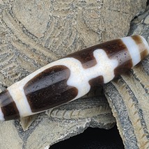 Treasure Vase totem Tibetan Old Agate Dzi Bead Amulet Pendant - $78.20