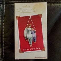 * Angel By My Side * HALLMARK KEEPSAKE ORNAMENT 2003 Porcelain # 08659 B... - £11.34 GBP