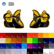 Mopar Licensed Scat Pack Bee Customizable Acrylic Badge Emblem Logo 2 Piece S... - £93.81 GBP