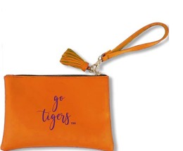 Desden Clemson Tigers Vegan Leather Wristlet - £13.93 GBP