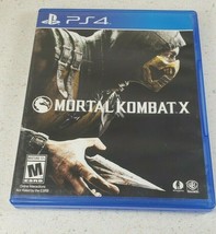 Mortal Kombat X Sony PlayStation 4 PS4 Game Tested and Works - £11.09 GBP