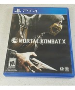 Mortal Kombat X Sony PlayStation 4 PS4 Game Tested and Works - $14.12