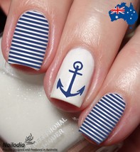 Anchor Nail Art Decal Sticker Water Transfer Slider - Sailing theme - £3.62 GBP