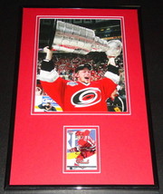 Eric Staal Signed Framed 11x17 Photo Display Hurricanes w/ Stanley Cup - £54.30 GBP