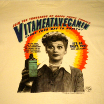 Vitameatavegamin I Love Lucy Fruit Of The Loom Vtg Usa Xl Single Stitch T-SHIRT - £29.56 GBP