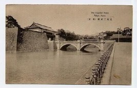 Imperial Palace &amp; Bridge  Tokyo Japan 1910&#39;s Postcard - $9.90