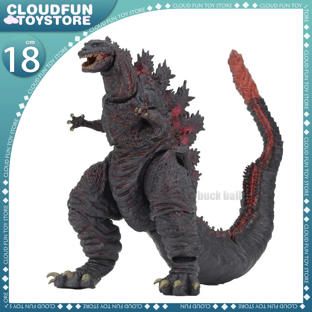 Neca 2019 Godzilla 2 Figure 2016 Movie Gojira Monster Action Figurine Pvc 18cm - £31.54 GBP+