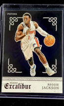 2015 2015-16 Panini Excalibur Foil #69 Reggie Jackson Detroit Pistons Card - £3.39 GBP