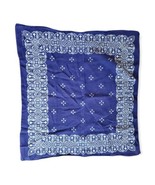 VTG Wash Fast Color 100% Cotton RN 14193 Bandana Handkerchief USA 20x18 - €24,03 EUR