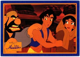 *Walt Disney&#39;s ALADDIN (1992) Aladdin, Princess Jasmine &amp; Gazeem Lobby Card #16 - £31.29 GBP