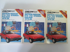 1976 1988 Datsun Nissan F10 310 Stanza Pulsar Servizio Manuale Chilton Usato - £6.34 GBP