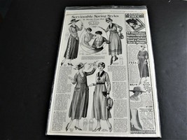 Serviceable Spring Styles- The People&#39;s Home Journal, 1918 Magazine Page  Ad. - £7.15 GBP