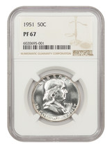 1951 50C Ngc PR67 - £1,433.35 GBP