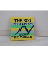 Vintage Banking Pin - The 300 Index Option - Paper Pin - €13,02 EUR