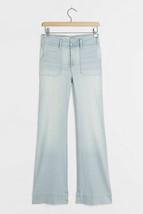 NEW ANTHROPOLOGIE Pilcro SOLDOUT High-Rise Light Blue Bootcut Jeans - 29 - £103.11 GBP