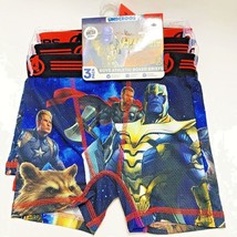 3 Pair Boys Boxer Briefs Underwear Underoos Athletic Avengers Marvel Size 4 XS - $6.95