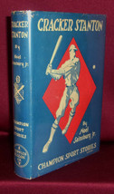 Noel Sainsbury, Jr. CRACKER STANTON First edition 1934 Baseball Juvenile Novel - £40.19 GBP