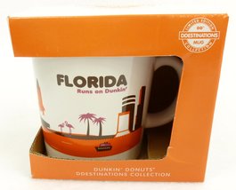 Dunkin Donuts Destinations Florida Shuttle Coaster Coffee Mug - Limited ... - $28.00
