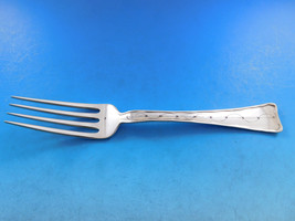 Lap Over Edge Etched by Tiffany &amp; Co. Sterling Dinner Fork Star Design 8&quot; - £378.67 GBP