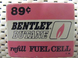 Vintage Bentley Butane Refill Fuel Cell Fits Flick &amp; Pipe Light NOS 15-j - €16,87 EUR