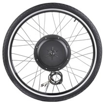 48V 26&quot; Front Wheel Electric Bicycle Motor Conversion 1000W E-Bike Cycli... - £268.95 GBP