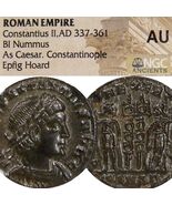 NGC Certified AU Epfig Hoard VERY RARE R4 in RIC Constantius II Soldiers... - $426.55