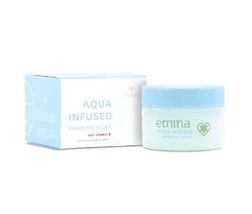 EMINA Aqua Infused Sleeping Mask 30g - A mixture of Canadian Willow herb... - £19.79 GBP