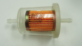 Universal Carbureted Plastic Inline Fuel Filter 1/4&quot; Inlet/Outlet GF68 Equiv XFI - £3.45 GBP