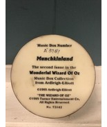 Wizard of Oz Munchkinland Music Box By Ardleigh-Elliott 1995 (Missing Top) - £14.79 GBP