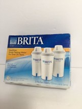 New In Box Brita Standard Replacement Filters Fits all Brita Pitchers   3 Pack - $17.82