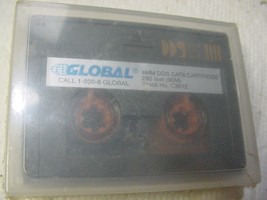 NOS GLOBAL 4mm DDS Data Cartridge 295 Ft. (90M) Stock # C3612 41020055 S... - $5.30