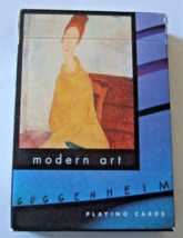 NEW FACTORY SEALED    &#39;MODERN ART&#39; GUGGENHEIM PLAYING CARDS  PIATNIK NO.... - $13.50