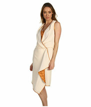 Rachel Roy Cascade Crepe Dress -Iced Peach SZ 2  NWT $468 - £153.43 GBP