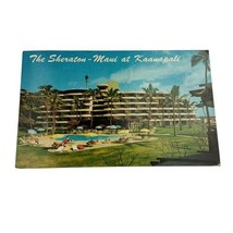 Postcard Sheraton Maui, Kaanapali Beach, Maui, Hawaii Posted Hotel Pool Side  - £2.73 GBP