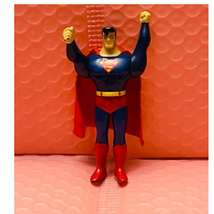 Vintage DC Comics Superman McDonald&#39;s Happy Meal Action Figure Toy (1996) - £7.77 GBP