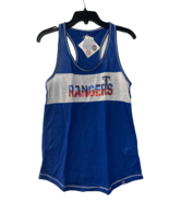 Majestic Womens Texas Rangers Game Time Glitz Tank Top Royal Blue, Small - $578.26 MXN