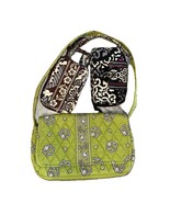 3 Vintage Vera Bradley Handbags Shoulder Bag Wristlet Wallet Jilly Kiwi ... - €24,08 EUR