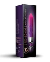 Rocks Off Color Me Orgasmic Colored Ro-80 Mm Bullet 7 Speed Color Changing - $19.09