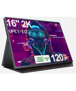 UPERFECT 2K 120Hz Portable Gaming Monitor 16&quot; 2560x1600 QHD Portable Mon... - $121.54